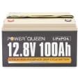 Акумулятор літій-залізо-фосфатний (LiFePo4) Power Queen 12,8V 100Ah 1280Wh