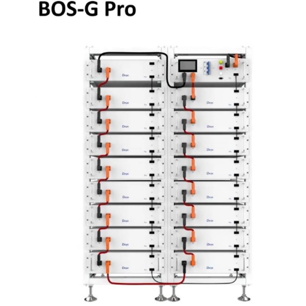 Акумулятор літій-залізо-фосфатний (LiFePo4) Deye BOS-G PRO LiFePO4 HV 51.2v 100Ah 5.12kwh
