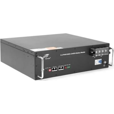 Акумулятор літій-залізо-фосфатний Ritar R-LFP 48V 100Ah LiFePO4 4800Wh BMS100@16S для монтажу в стійку