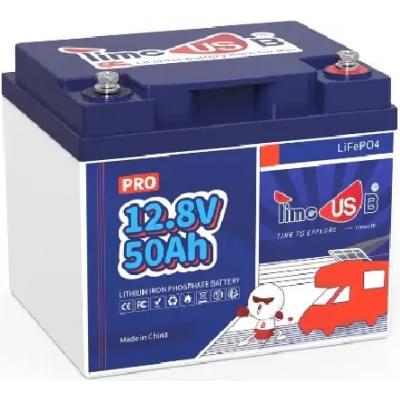 Аккумулятор литий-железо-фосфатный(LiFePo4) TimeUsb LiFePO4 12,8V 50Ah 640Wh(50/50A), заряд 14,4В/10А
