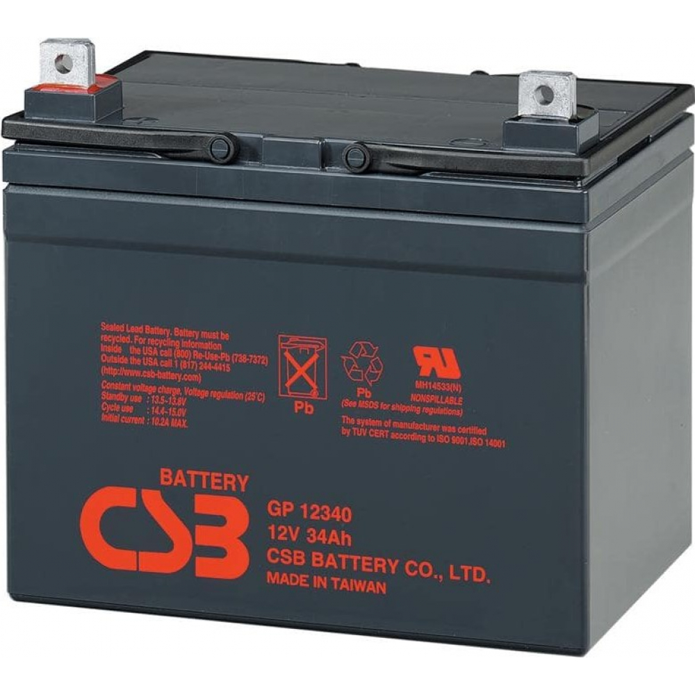 Аккумулятор CSB GP12340 AGM 12V 34Ah