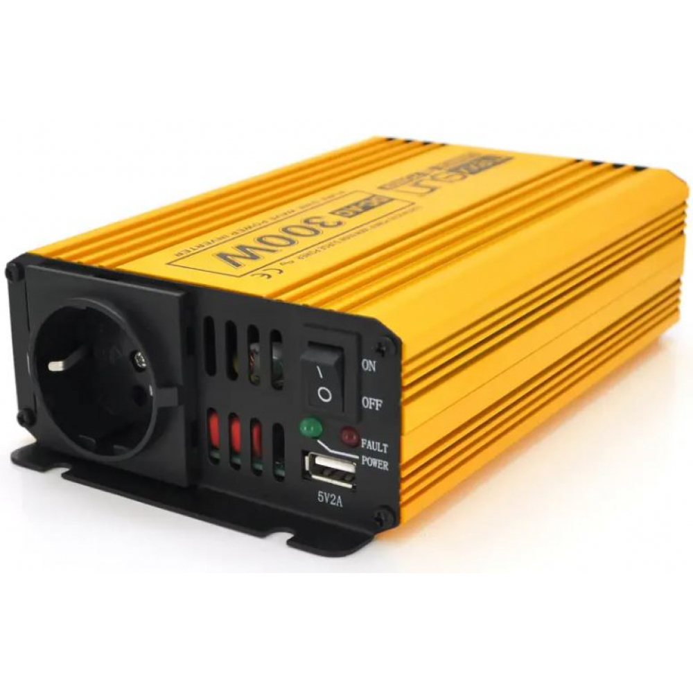 Инвертор Mexxsun MXSPSW-300, 12V/220V, 300W