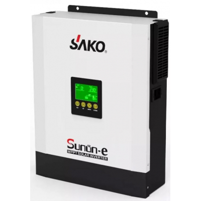 Інвертор Sako SK3000-24, 3000VA 2400W гібридний 170-280V, MPPT (80А, 120-450 Vdc)