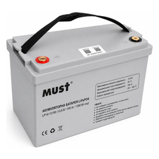 Must LiFePO4 LP15-12100 12,8V 100Ah, 1,28kWh