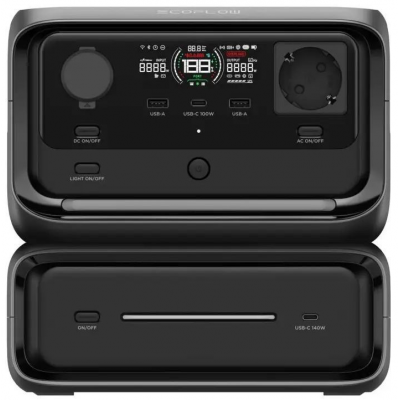Портативна зарядна станція EcoFlow RIVER 3 Max 572Wh 600W