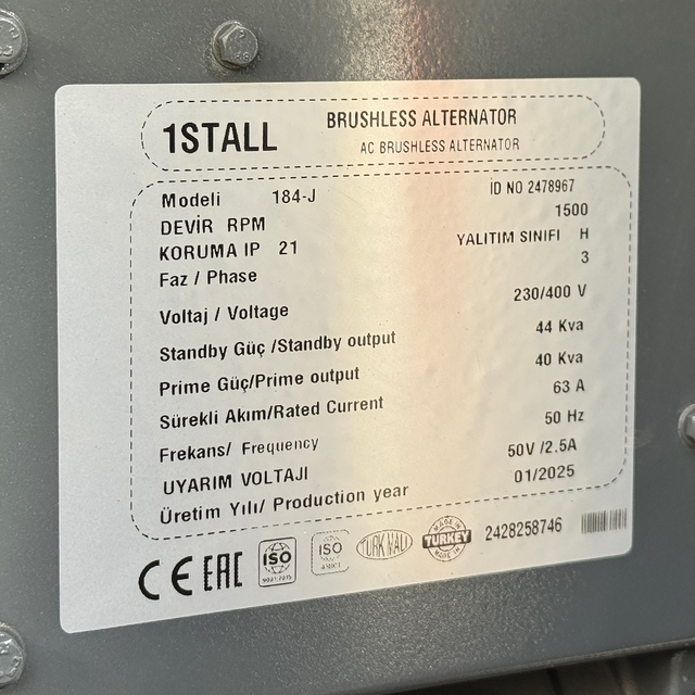 Дизельный генератор Oyal OYY-44 YANG DONG Y4102D 44KVA/35.2KW