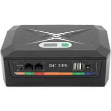 ИБП Green Wave UPS-60W DCP-60W-20, 5/9/12V, 20800мAh(8*2600MAh), USB 3.0, Black, BOX