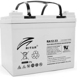 Ritar AGM RA12-33, Gray Case, 12V 33Ah Ritar AGM RA12-33, Gray Case, 12V 33Ah