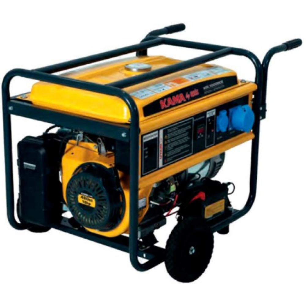 Бензиновый генератор Kama KGL10000CE (8 кВт)