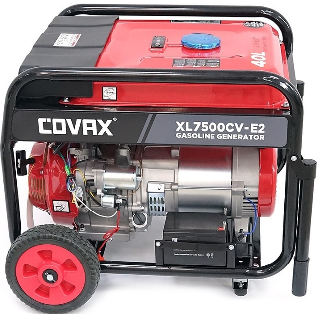 Бензиновий генератор Covax XL7500CV-E2, 5.0 кВт