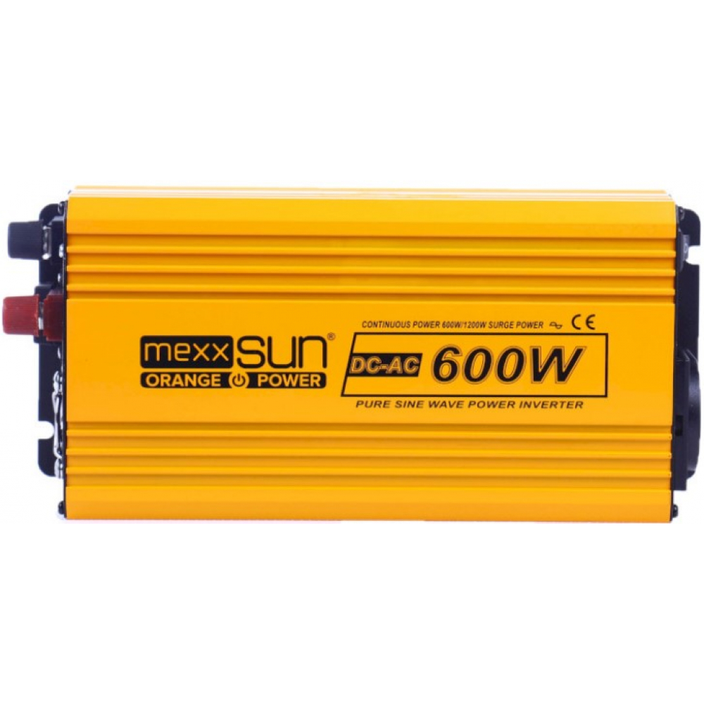 Инвертор Mexxsun MXSPSW-600, 12V/220V, 600W