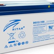 Ritar GEL DG12-100, Gray Case, (12V 100.0Ah)  