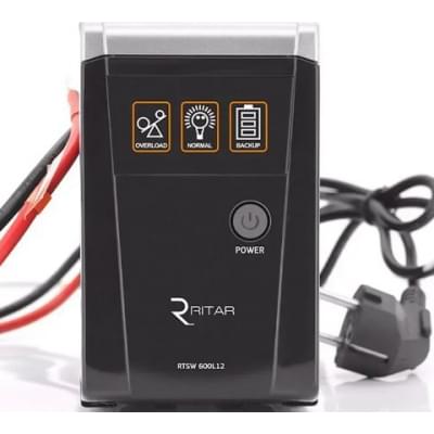 ДБЖ Ritar RTSW-600 LED, 12В