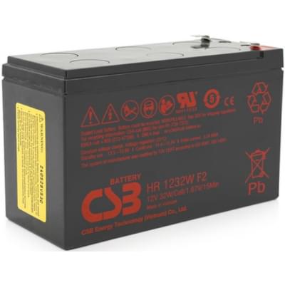 Аккумулятор CSB HR1232WF2 AGM 12V 9Ah