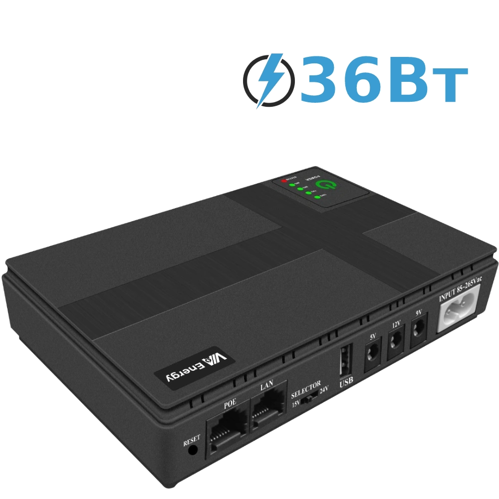 ИБП VIA Energy 2.0, 10400mAh, 36Вт