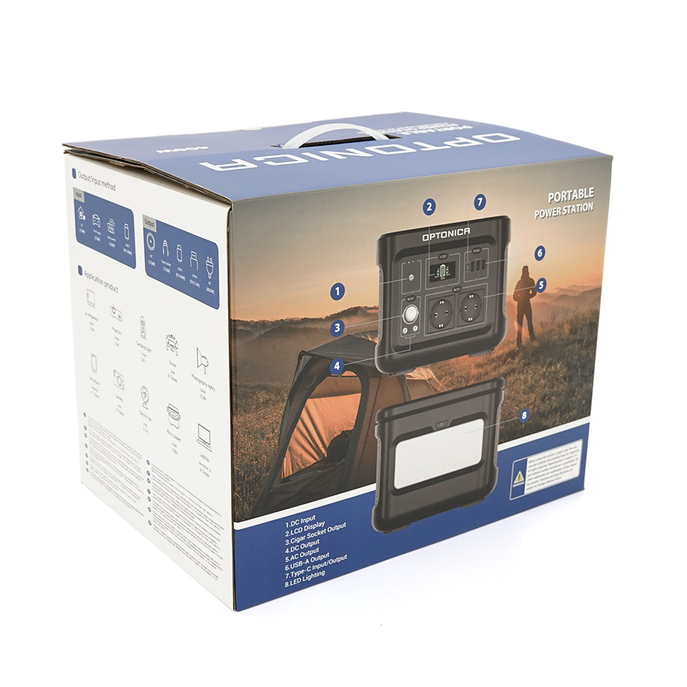 Портативна зарядна станція Optonica PS-9418 400W/320Wh(16V/20AH)