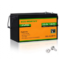 Eco-Worthy Eco-Worthy-251002 LiFePO4 25,6V 100Ah