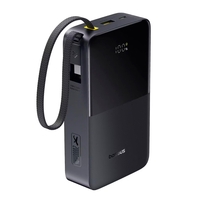 PowerBank Baseus EnerFill FС51 Bipow 2 Pro Digital Display Fast Charge 30000mAh 22.5W, 2*USB+Type-C, PD3.0, QC3.0, Black, Q20