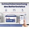 Акумулятор літій-залізо-фосфатний Timeusb T12V140-150GROUP31BT4A100 LiFePO4 12.8V 140Ah Bluetooth 1792Wh