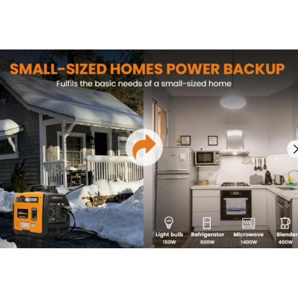 Бензиновый генератор MaxPeedingRods MXR3500 (3 кВт)