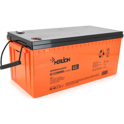 Аккумулятор гелевый Merlion GL122000M8 (12V 200Ah)