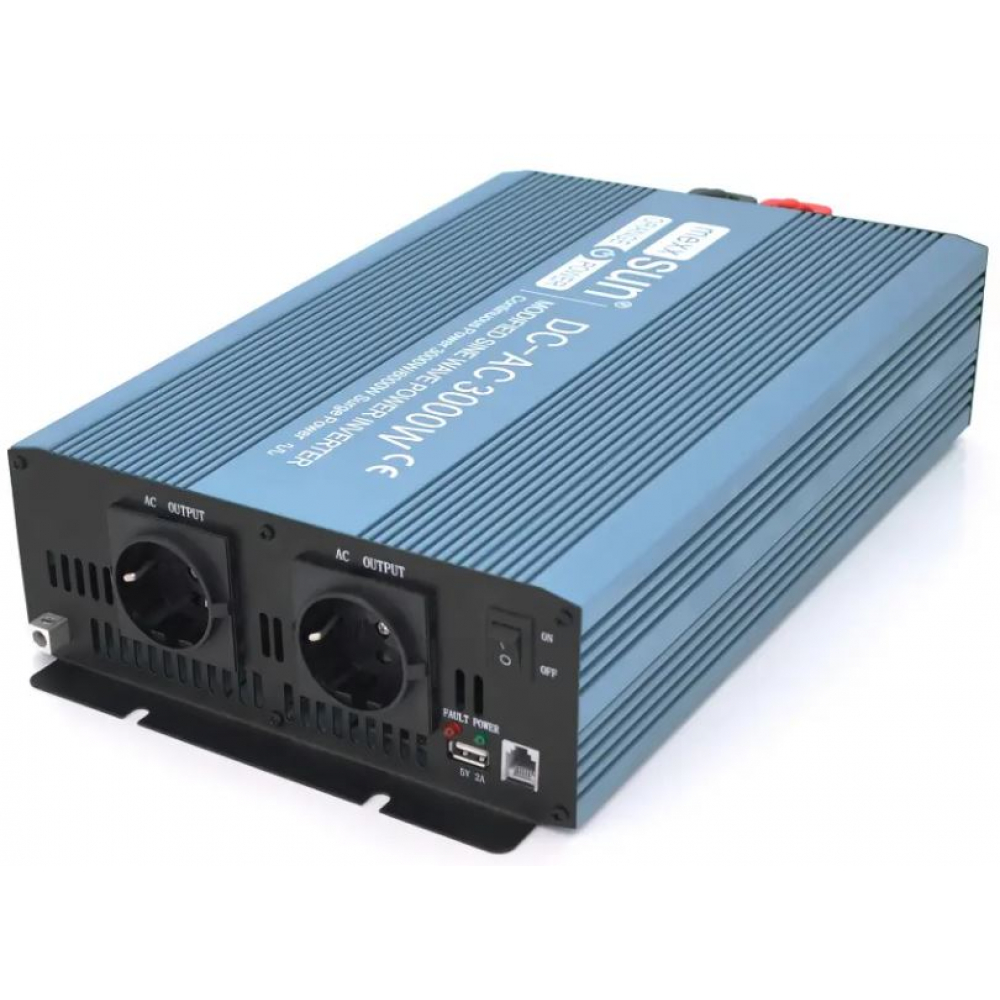 Инвертор Mexxsun MXS-3000, 24V/220V, 3000W