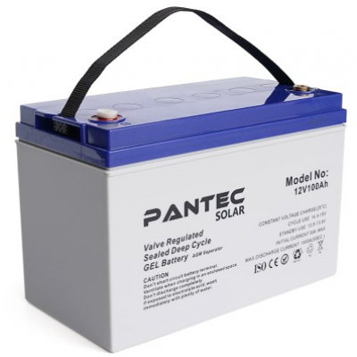 Акумулятор гелевий Pantec 100-12 GEL (12V 100Ah)