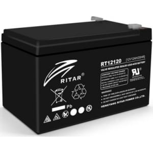 Ritar AGM RT12120B Black Case 12V 12Ah Ritar AGM RT12120B Black Case 12V 12Ah