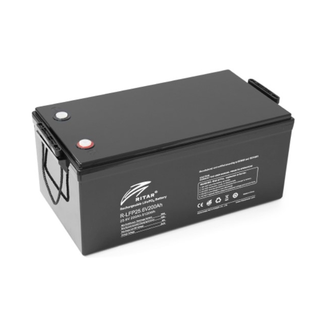 Акумулятор Ritar LiFePO4 25,6V 200Ah (5120 Wh)