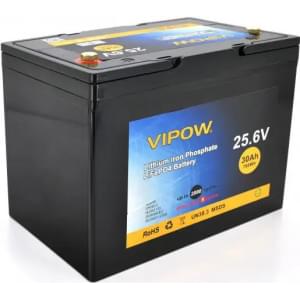 Vipow LiFePO4 25,6V 30Ah с встроенной BMS платой 25A, Q2
