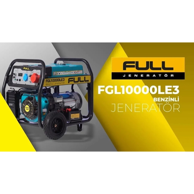 Бензиновый генератор FULL FGL10000LE3 (7,5 кВт)