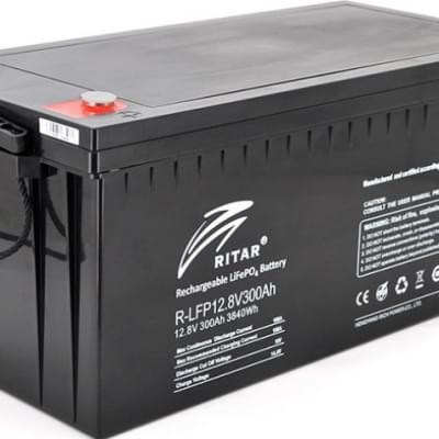 Акумулятор  Ritar LiFePO4 12,8V 300Ah (3840Wh)