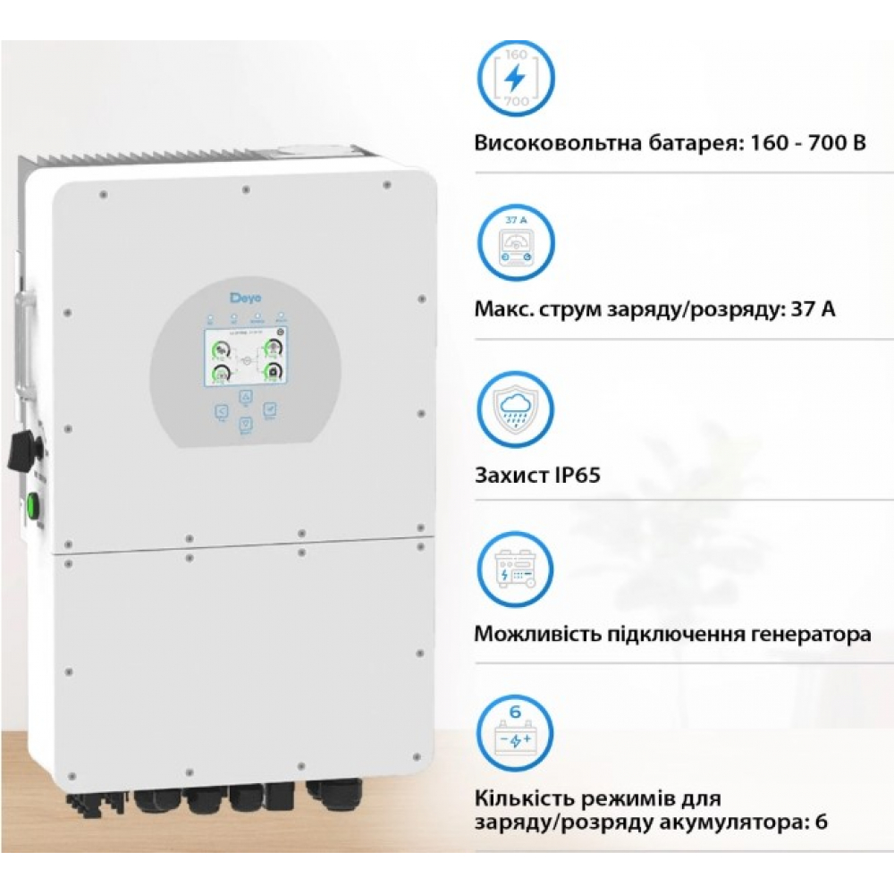 Инвертор Deye SUN-10K-SG01HP3-EU