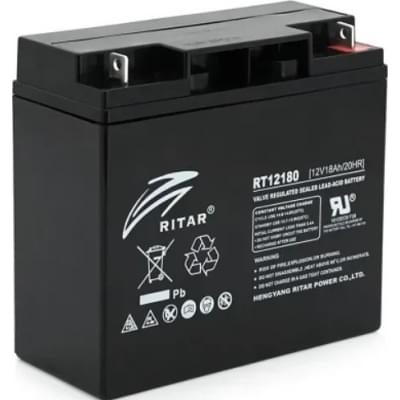 Акумулятор свинцево-кислотний Ritar AGM RT12180BL5 Black Case (12V 18Ah)