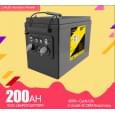 Акумулятор літій-залізо-фосфатний (LiFePo4) LiitoKala LiFePO4 DC-12V 200Ah