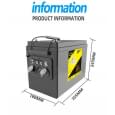 Акумулятор літій-залізо-фосфатний (LiFePo4) LiitoKala LiFePO4 DC-12V 200Ah