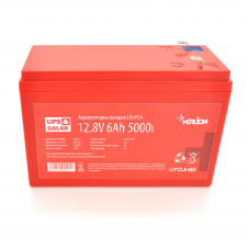 Merlion LiFePO4 12.8V 6AH (4S1P/BMS-10A)
