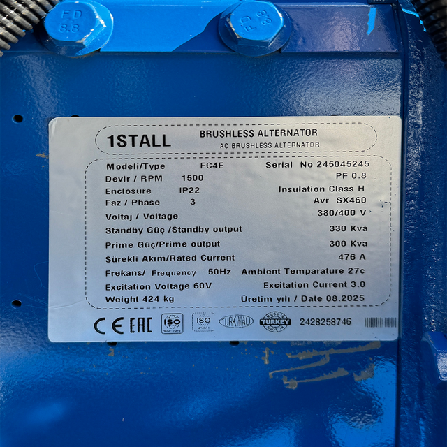 Дизельный генератор Oyal OYS-330 C-SDEC SM129TAD24 330KVA/264KW