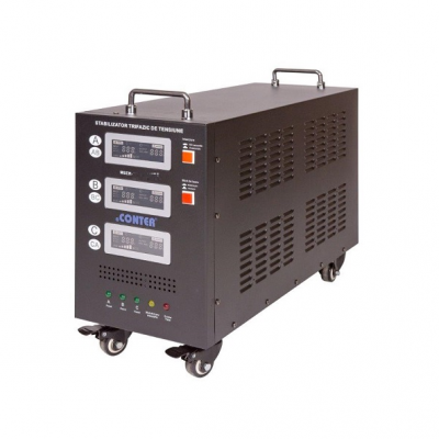 Стабилизатор напряжения сервоприводный Conter MSER-15KVA/12KW (3 фазы)