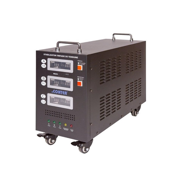 Стабилизатор напряжения сервоприводный Conter MSER-15KVA/12KW (3 фазы)