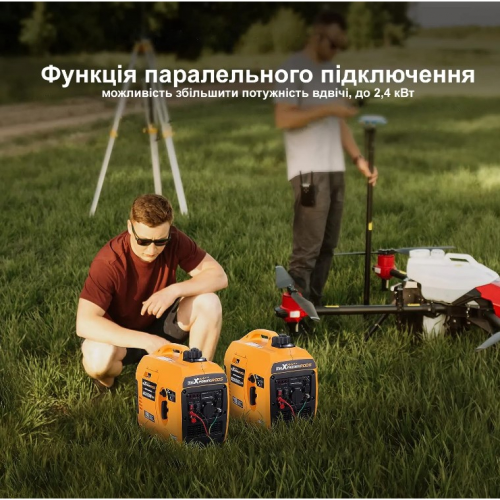 Бензиновый генератор MaxPeedingRods MXR1500 (1 кВт)