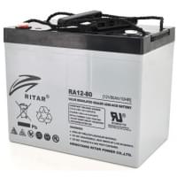Ritar AGM RA12-80, Gray Case, 12V 80Ah
