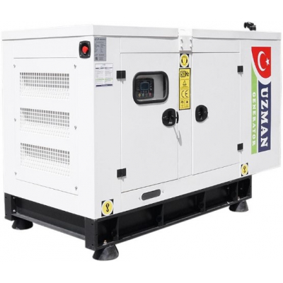 Дизельний генератор Uzman Ricardo 44 KVA/35KW, (AVR+ATS(АВР) ) у комплекті) (35 кВт)
