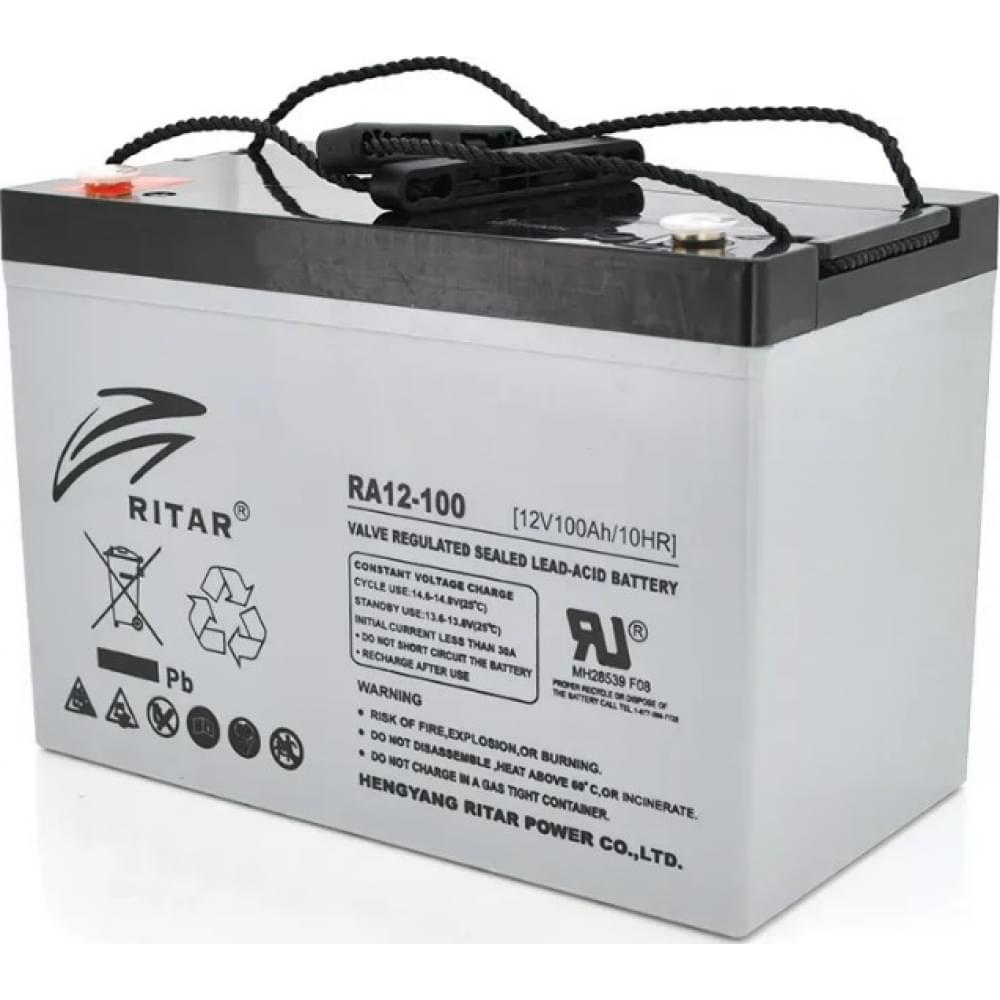 Аккумулятор Ritar AGM RA12-100S, Gray Case, (12V 100.0Ah)