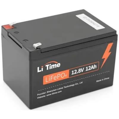 Аккумулятор литий-железо-фосфатный LiTime LiFePO4 12,8V 12Ah 154Wh(12/12A) F2