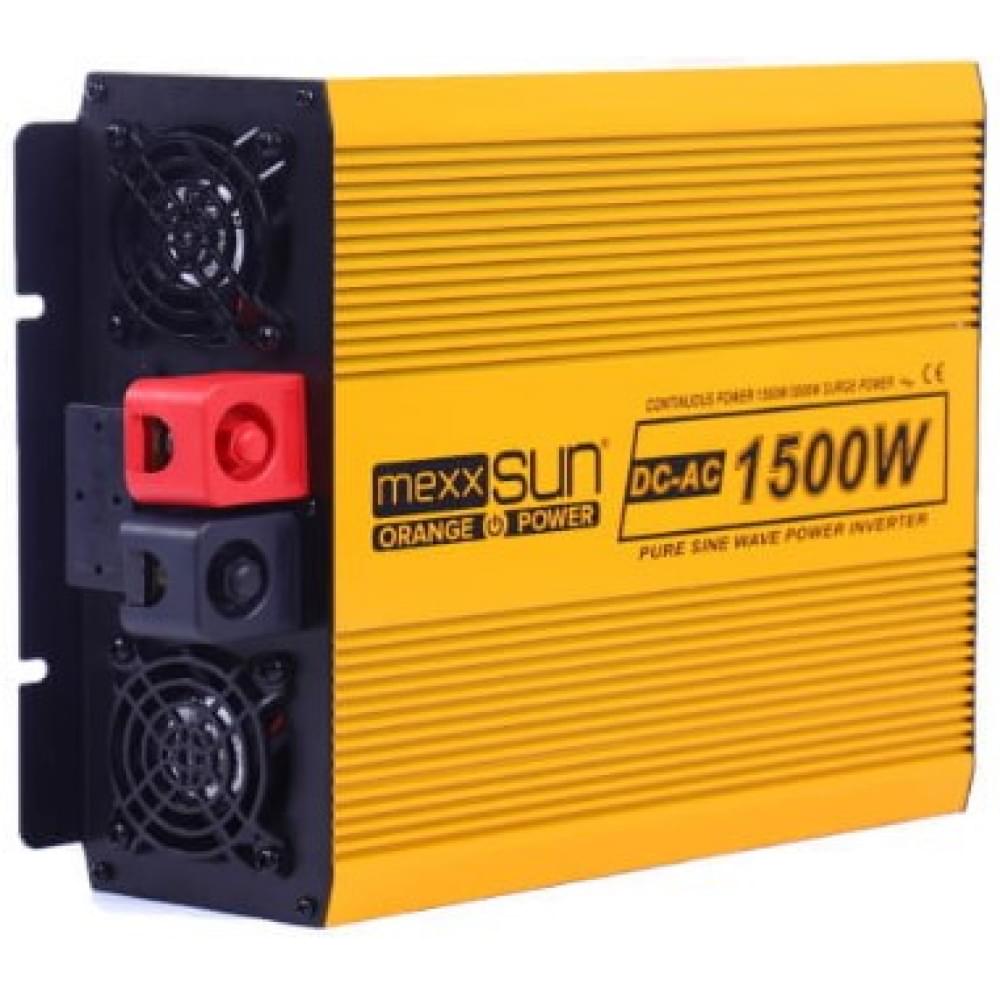 Инвертор Mexxsun MXSPSW-1500, 12V/220V, 1500W