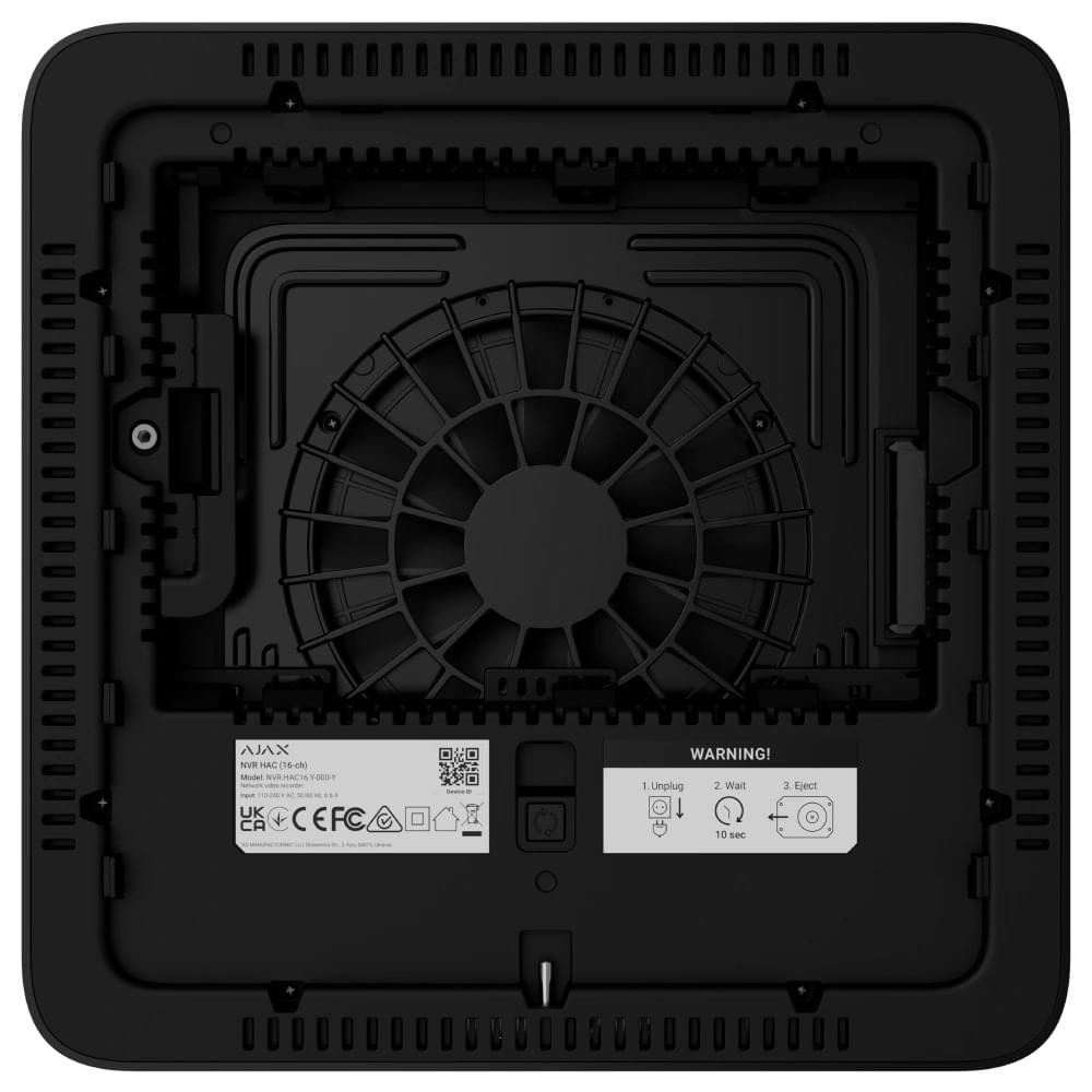 Видеорегистратор Ajax NVR HAC (16ch) ASP Black