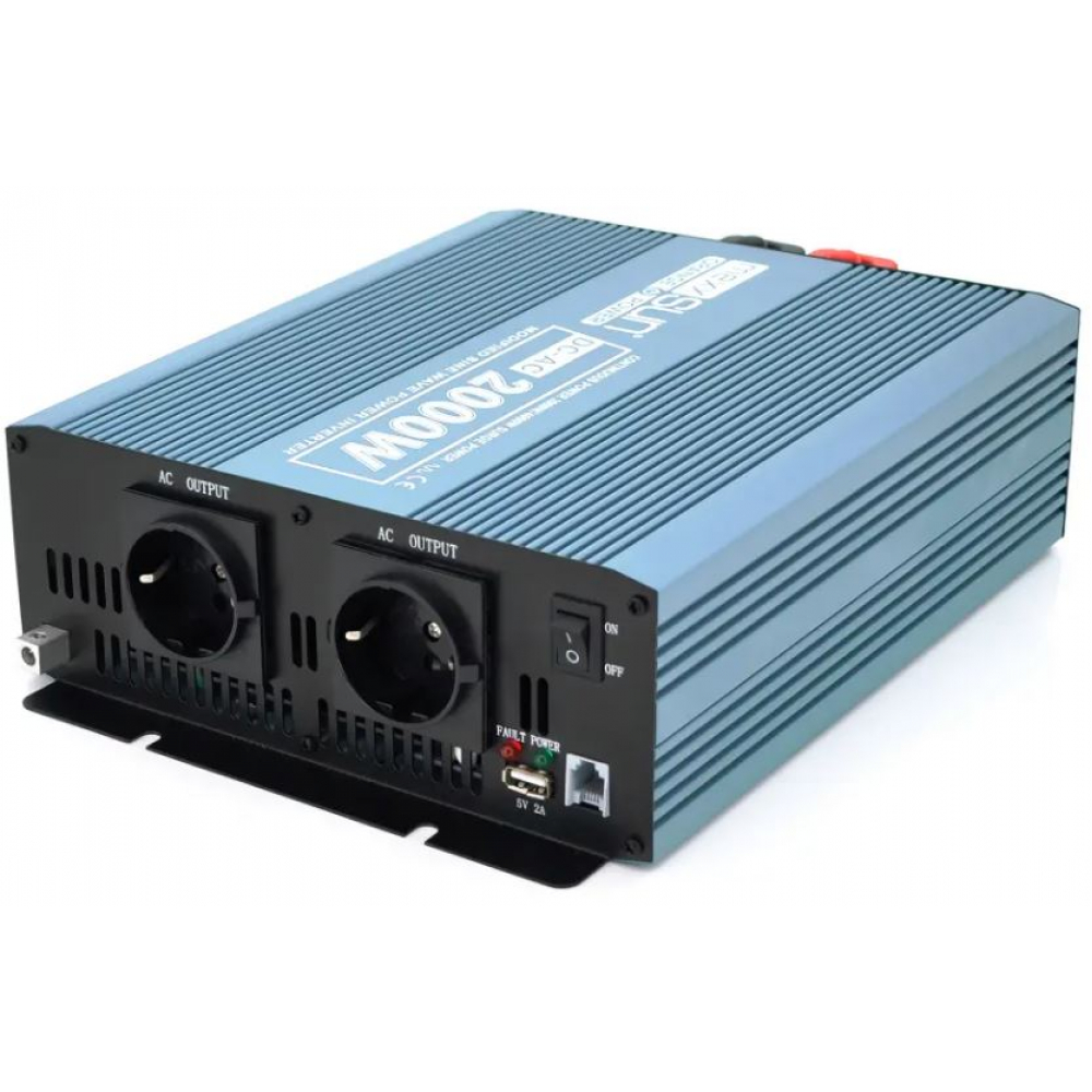 Инвертор Mexxsun MXS-2000, 12V/220V, 2000W