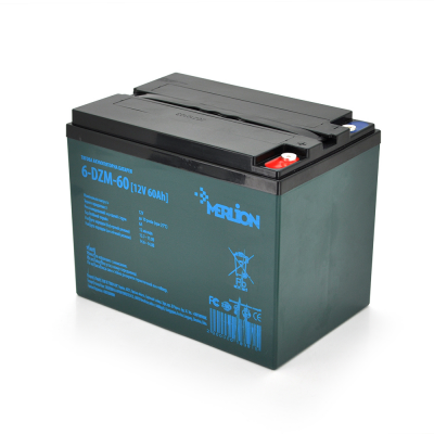 Акумулятор Merlion 6-DZM-60, 12V 60Ah