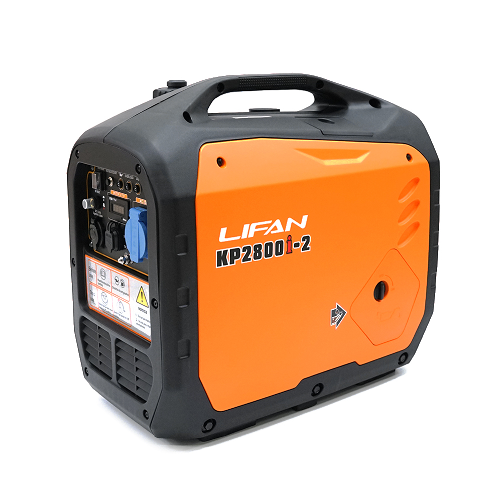 Бензиновый генератор Lifan LF2800I-2, однофазный 220V, 50Hz, 2.2-2,4KW